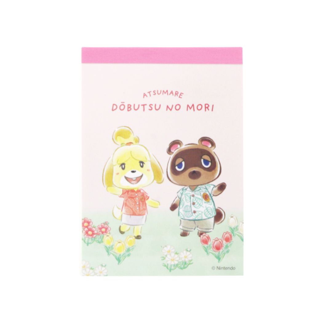 メモ帳 あつまれどうぶつの森 メモミニ ミニミニメモ しずえ&たぬきち