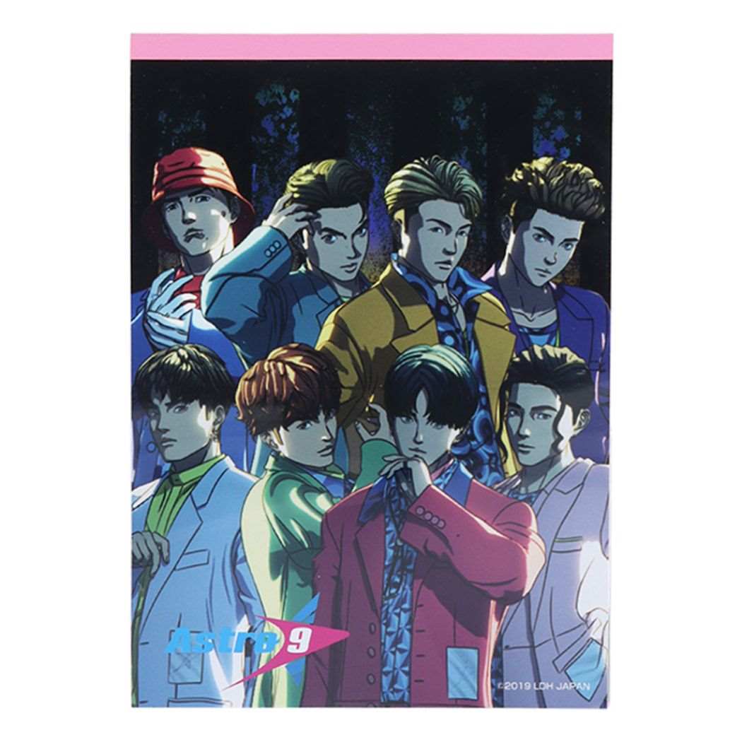 BATTLE OF TOKYO キャラクター メモ帳 メモ A6 A9