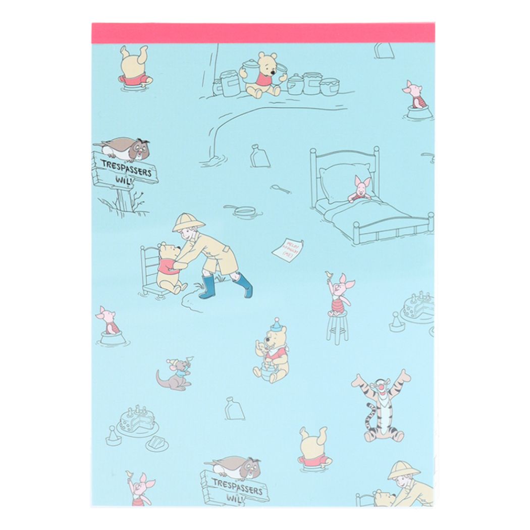 くまのプーさん グッズ メモ帳 キャラクター メモA6 B