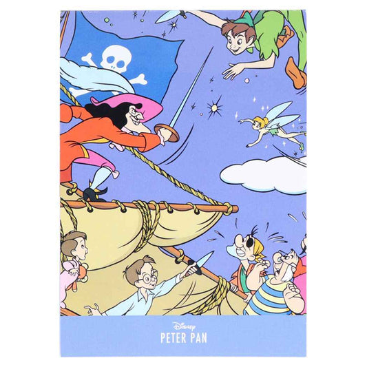 ピーターパン グッズ メモ帳 キャラクター メモ A6 レトロアートコレクション1990