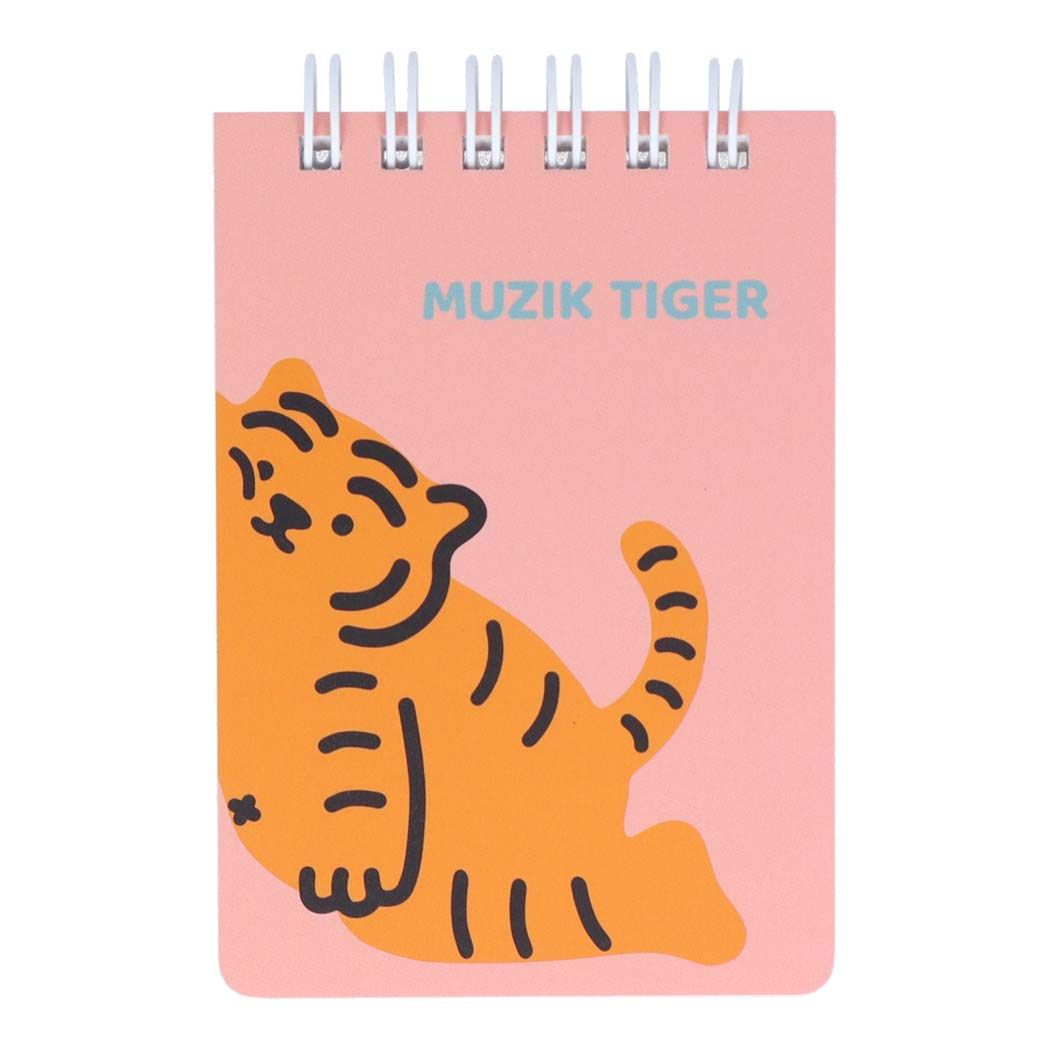 メモ帳 MUZIK TIGER ムジークタイガー Wリングメモ A7 A 韓国 SNS