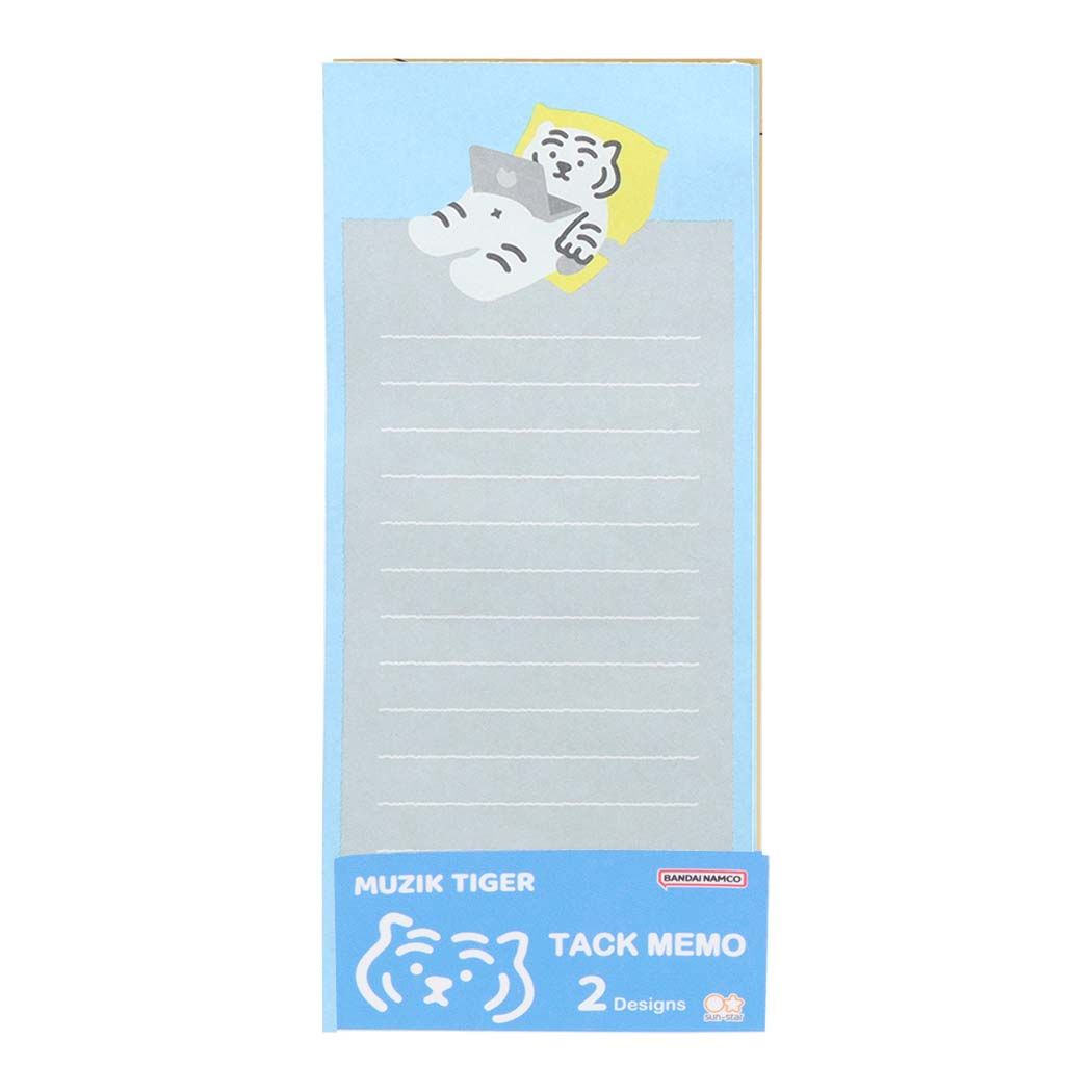 付箋メモ MUZIK TIGER ムジークタイガー メモ帳 韓国 SNS サンスター文具 B
