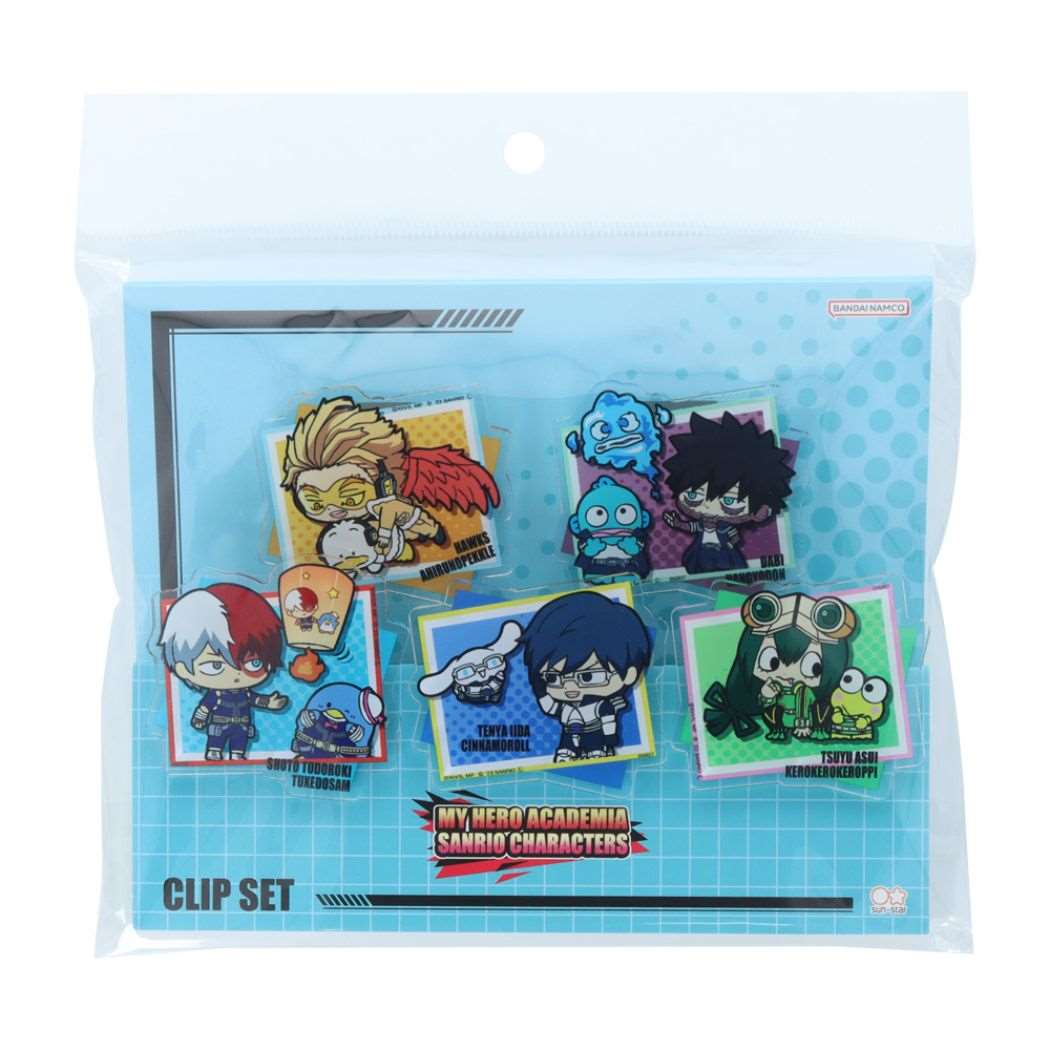 僕のヒーローアカデミア クリップ5個セット 少年ジャンプ クリップ アニメキャラクター