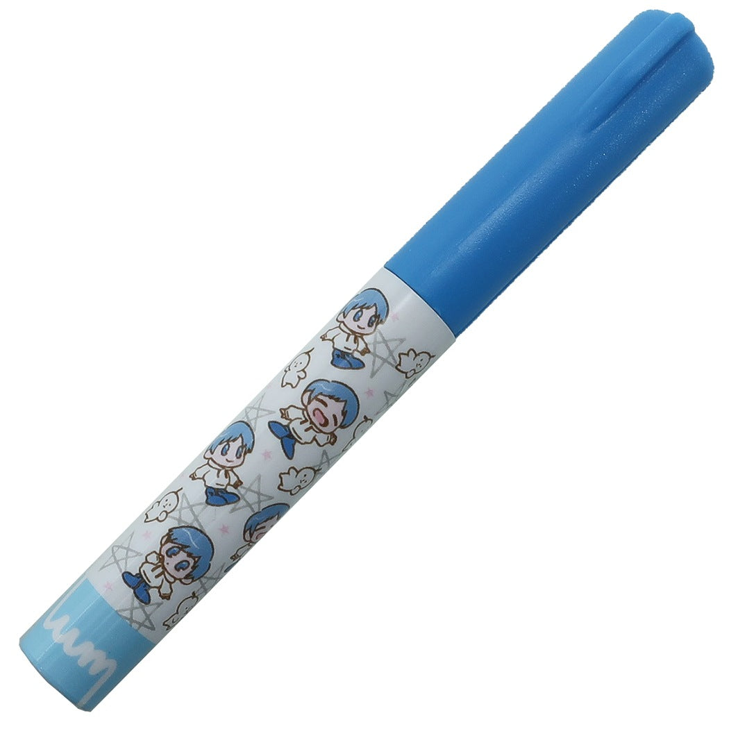UUUM ウーム スティッキール はさみ コンパクト シザー Pokio & Pokimaru YouTuber サンスター文具 直径約1.2×10.