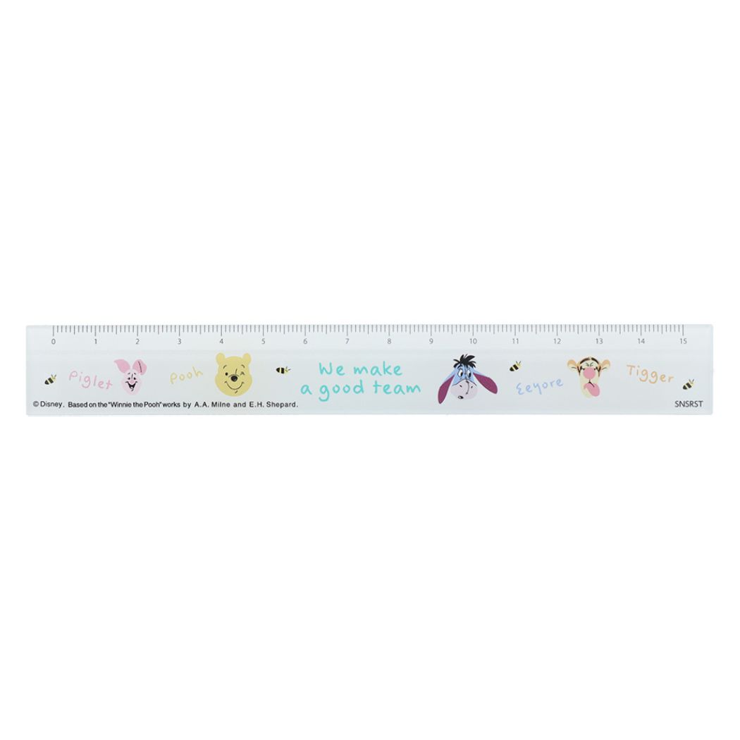 くまのプーさん グッズ ものさし キャラクター 15cm定規 B