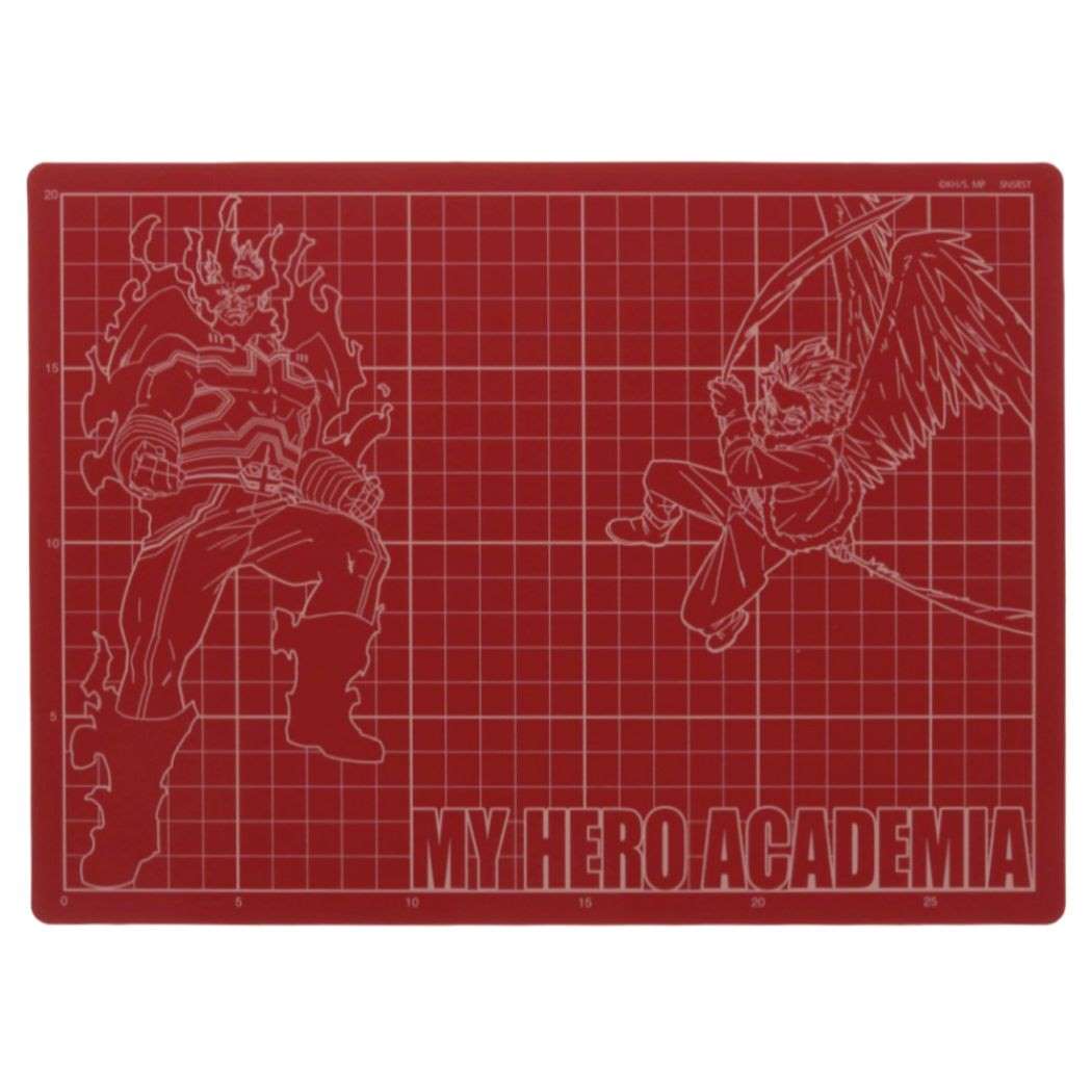 僕のヒーローアカデミア カッターマット カッティングマット B エンデヴァー&ホークス 新入学 少年ジャンプ アニメキャラクター プレゼント