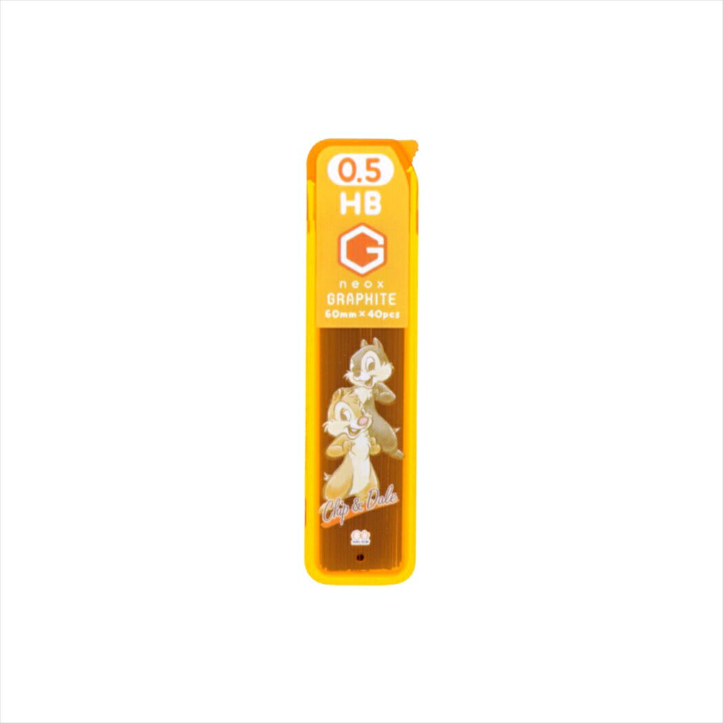 チップ&デール グッズ 0.5mm HB 替え芯 キャラクター GRAPHITE グラファイト プレゼント 男の子 女の子 ギフト