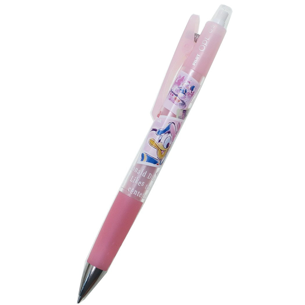 シャープペン ドナルド&デイジー オプトシャープペン サンスター文具 キャラパレ グッズ PILOT 機能性文具 プレゼント 男の子