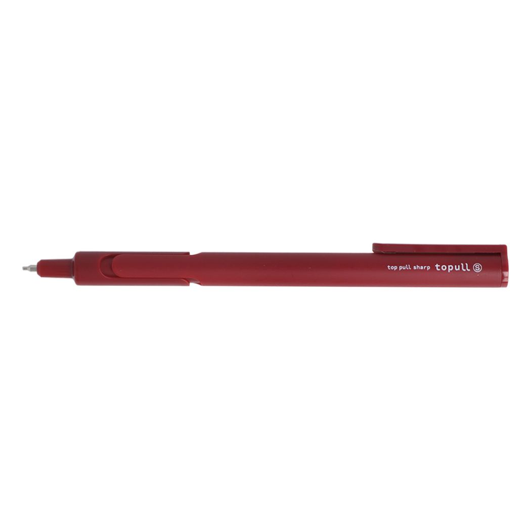 シャープペン トッププルシャープ topull S(トプルS) レッド サンスター文具