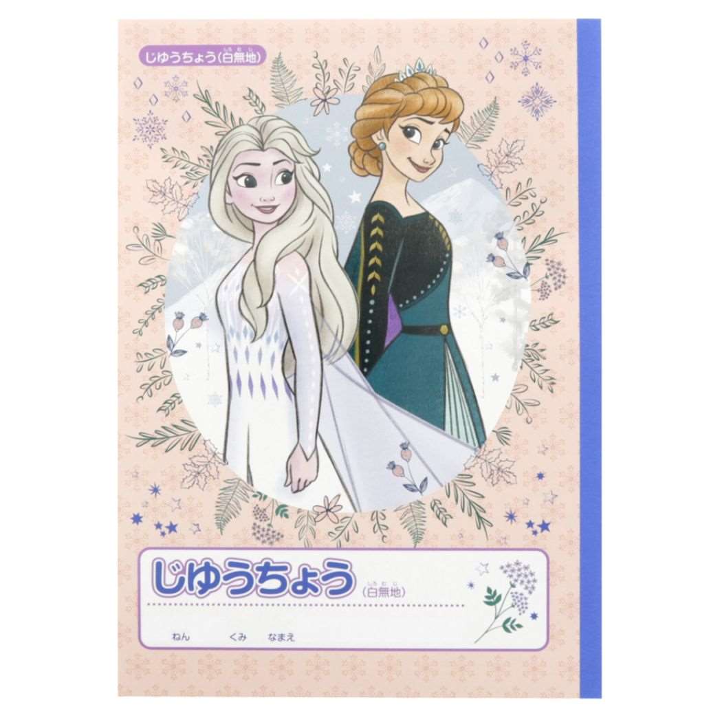 アナと雪の女王 グッズ 自由帳 キャラクター B5白無地ノート 新入学 プレゼント 男の子 女の子 ギフト