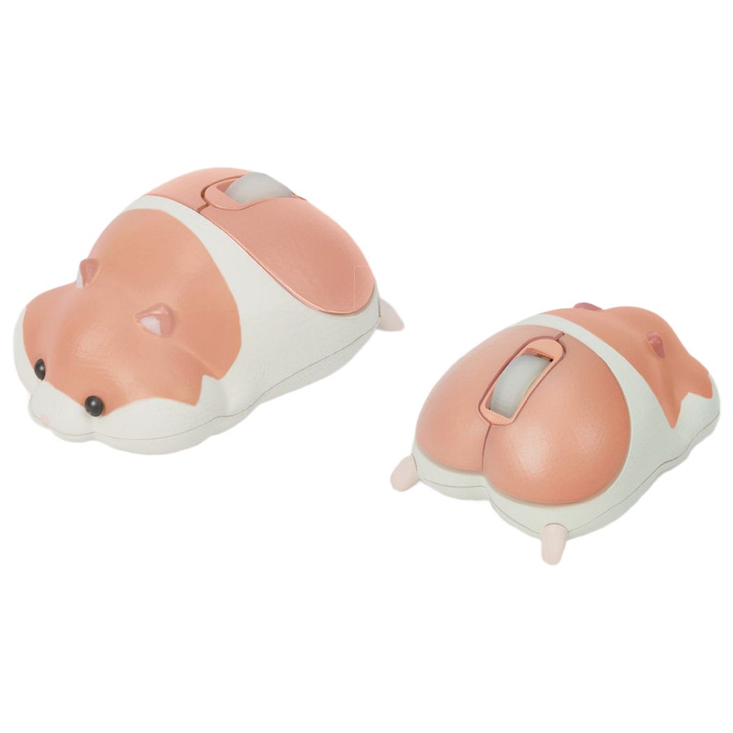 PCアクセ おしりマウス ゴールデン アニマル