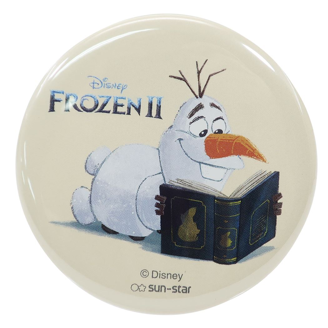 アナと雪の女王 2 ディズニー グッズ 缶バッジ 56mm ビッグカンバッジ オラフ サンスター文具 プレゼント 男の子 女
