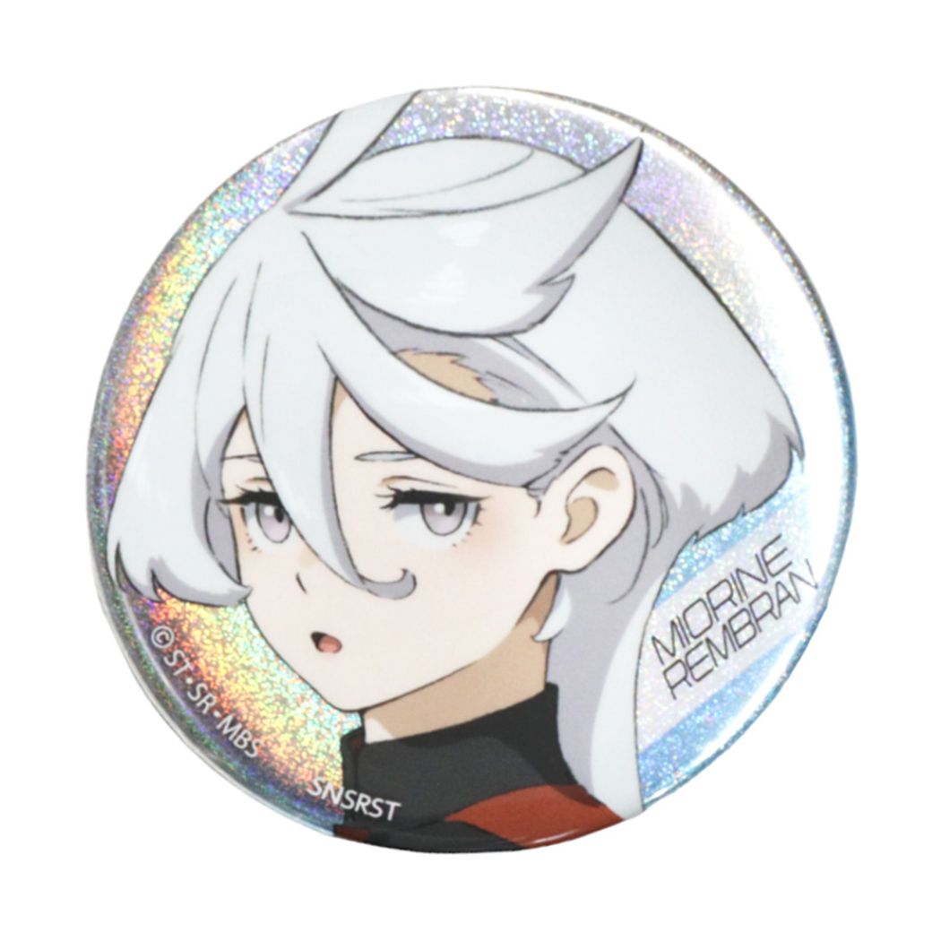 機動戦士ガンダム 水星の魔女 グッズ 缶バッジ アニメキャラクター ホログラム缶バッジ