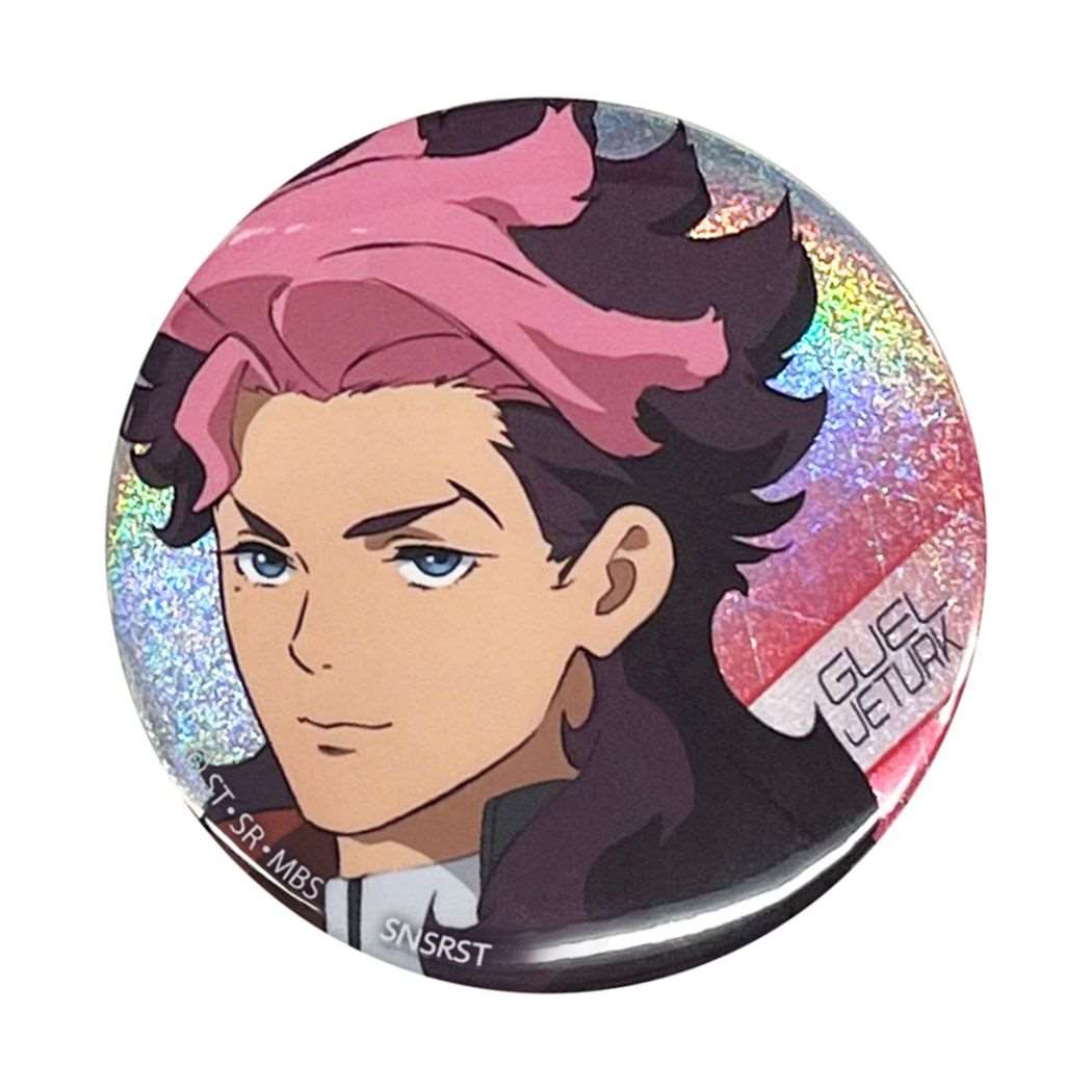 機動戦士ガンダム 水星の魔女 缶バッジ ホログラム缶バッジ グエル サンスター文具