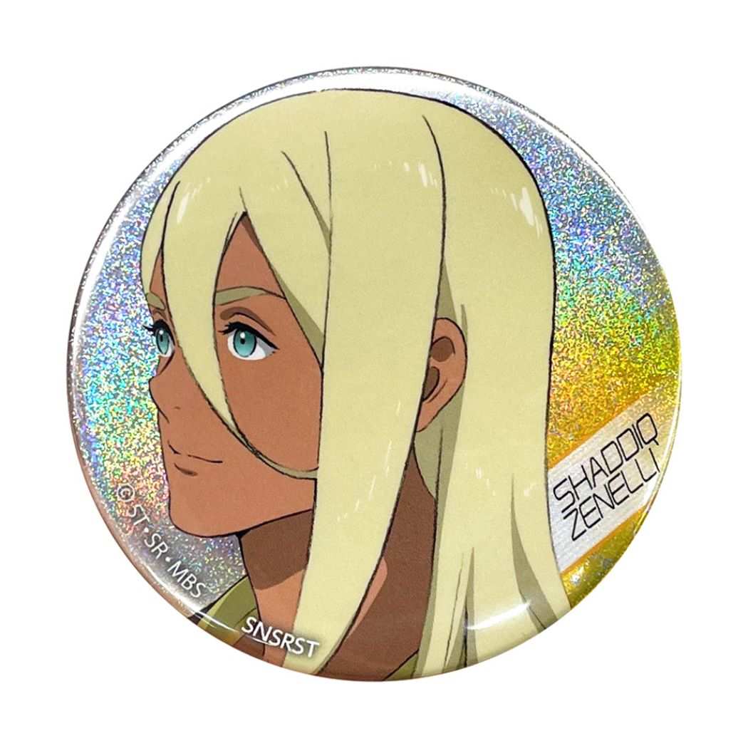 機動戦士ガンダム 水星の魔女 ホログラム缶バッジ 缶バッジ アニメキャラクター