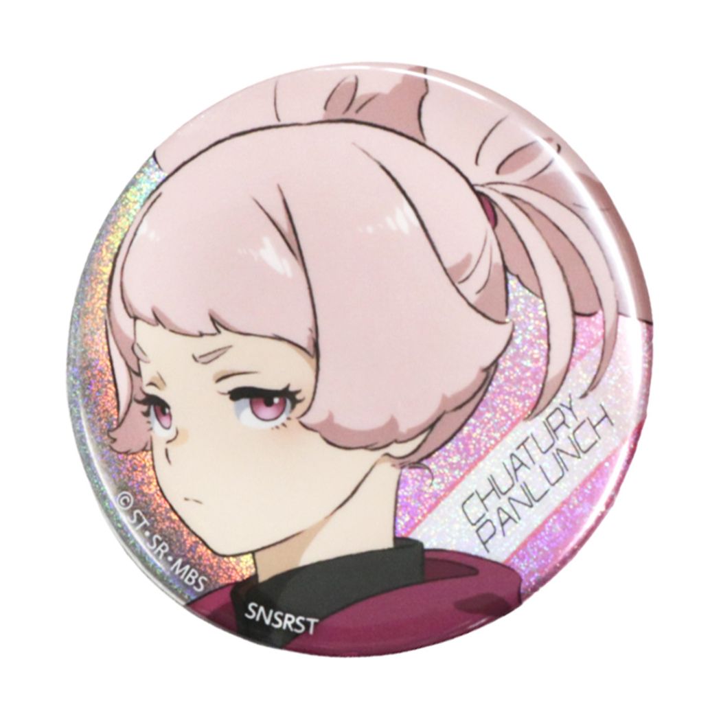 機動戦士ガンダム 水星の魔女 ホログラム缶バッジ 缶バッジ アニメキャラクター チュチュ