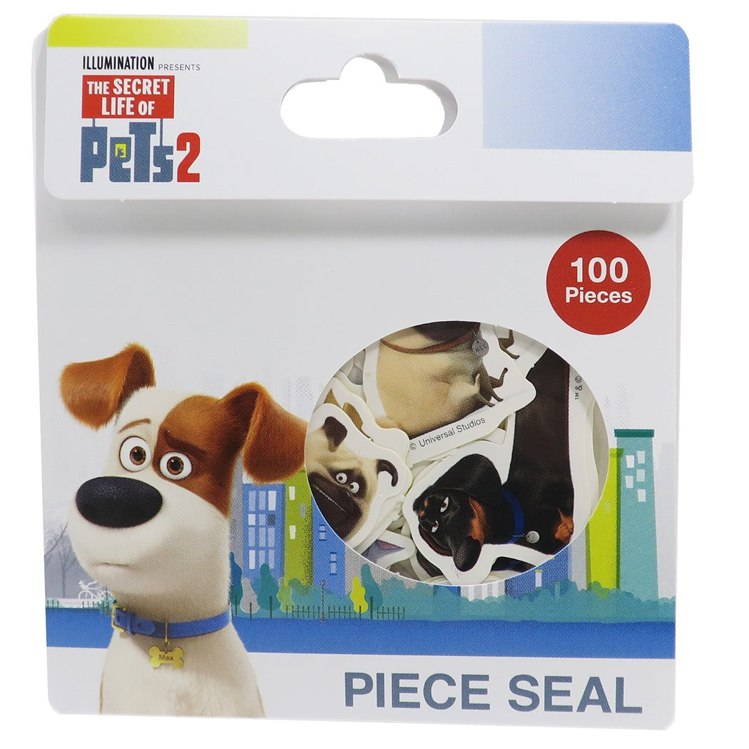 Pets2 ペット2 100ピース シール ユニバーサル映画 フレーク シール グッズ サンスター文具 プレゼント 男の子 女の子 ギ
