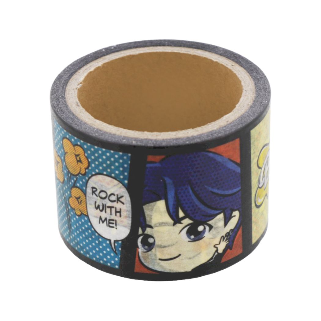 タイニータン 30mmマステ マスキングテープ Butter ホワイト TinyTAN キャラクター