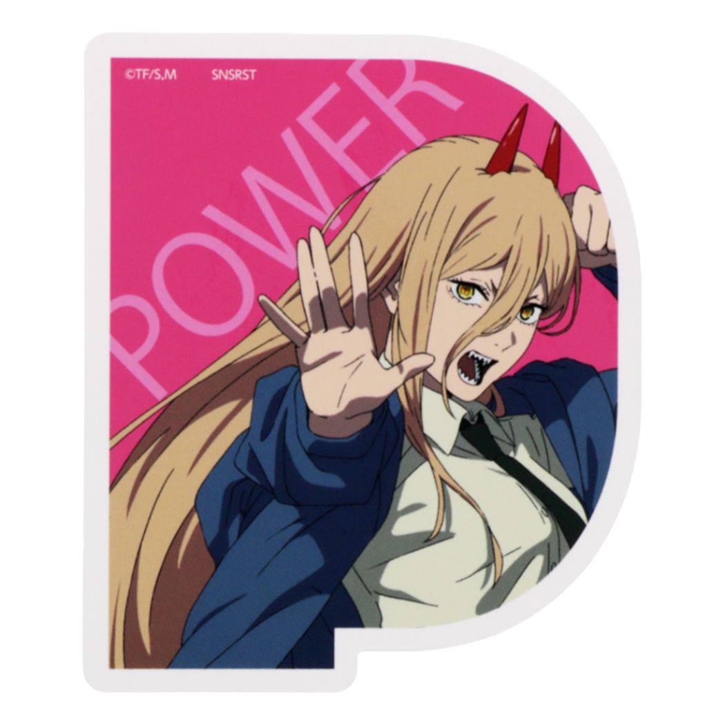 チェンソーマン ステッカー 少年ジャンプ ダイカットシール アニメキャラクター