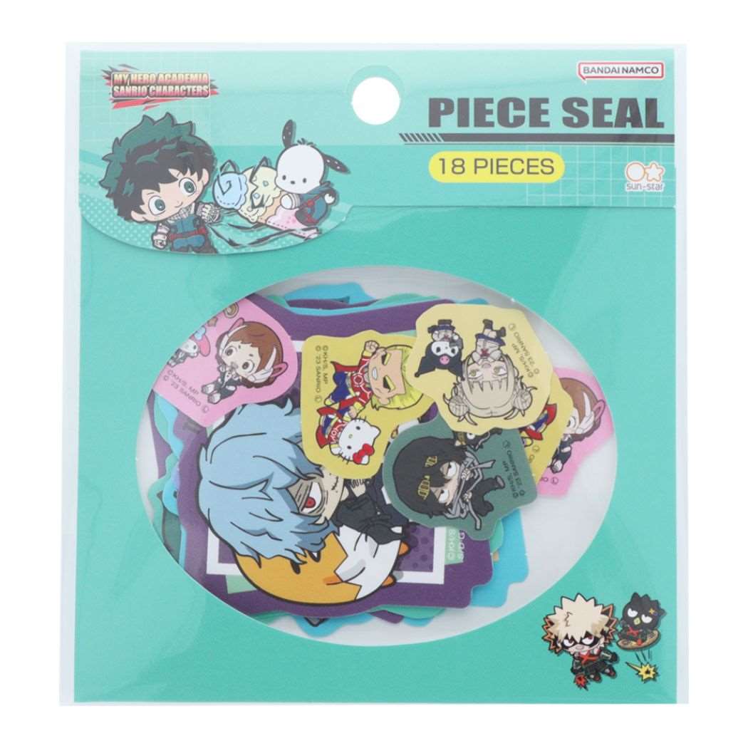 僕のヒーローアカデミア ピースシール シール キャラクター サンリオA 少年ジャンプ アニメキャラクター