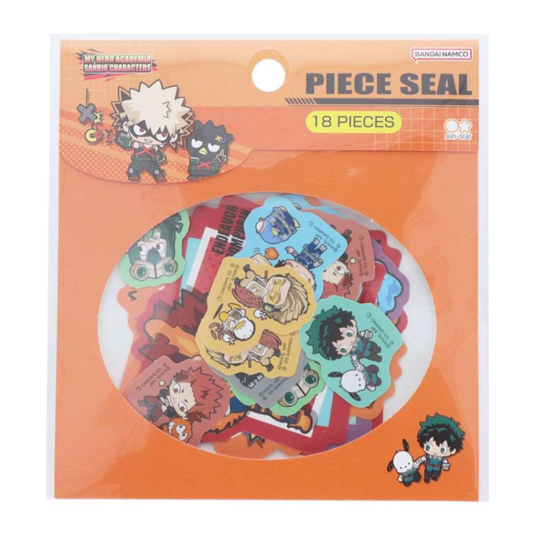 僕のヒーローアカデミア 少年ジャンプ アニメキャラクター シール キャラクター ピースシール サンリオB