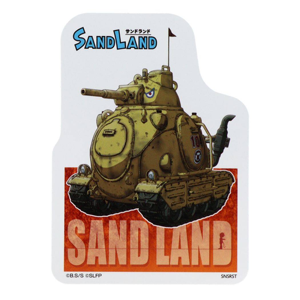 ステッカーキャラクター SAND LAND ステッカー B 鳥山明SAND LAND×雑貨 サンスター文具