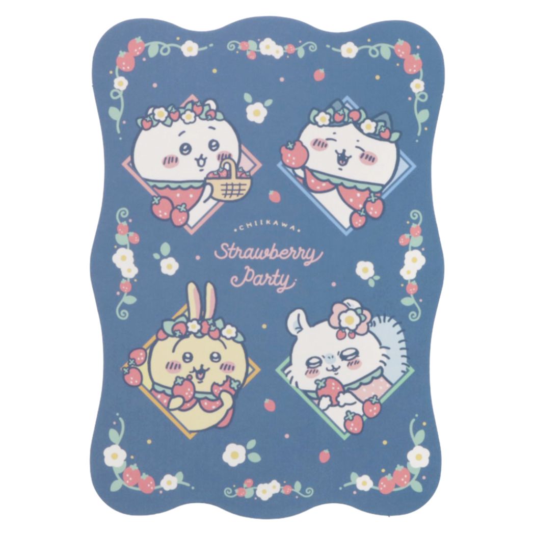 ちいかわ グッズ POSTCARD キャラクター ダイカットポストカード SP いちごケープ プレゼント 男の子 女の子 ギフト