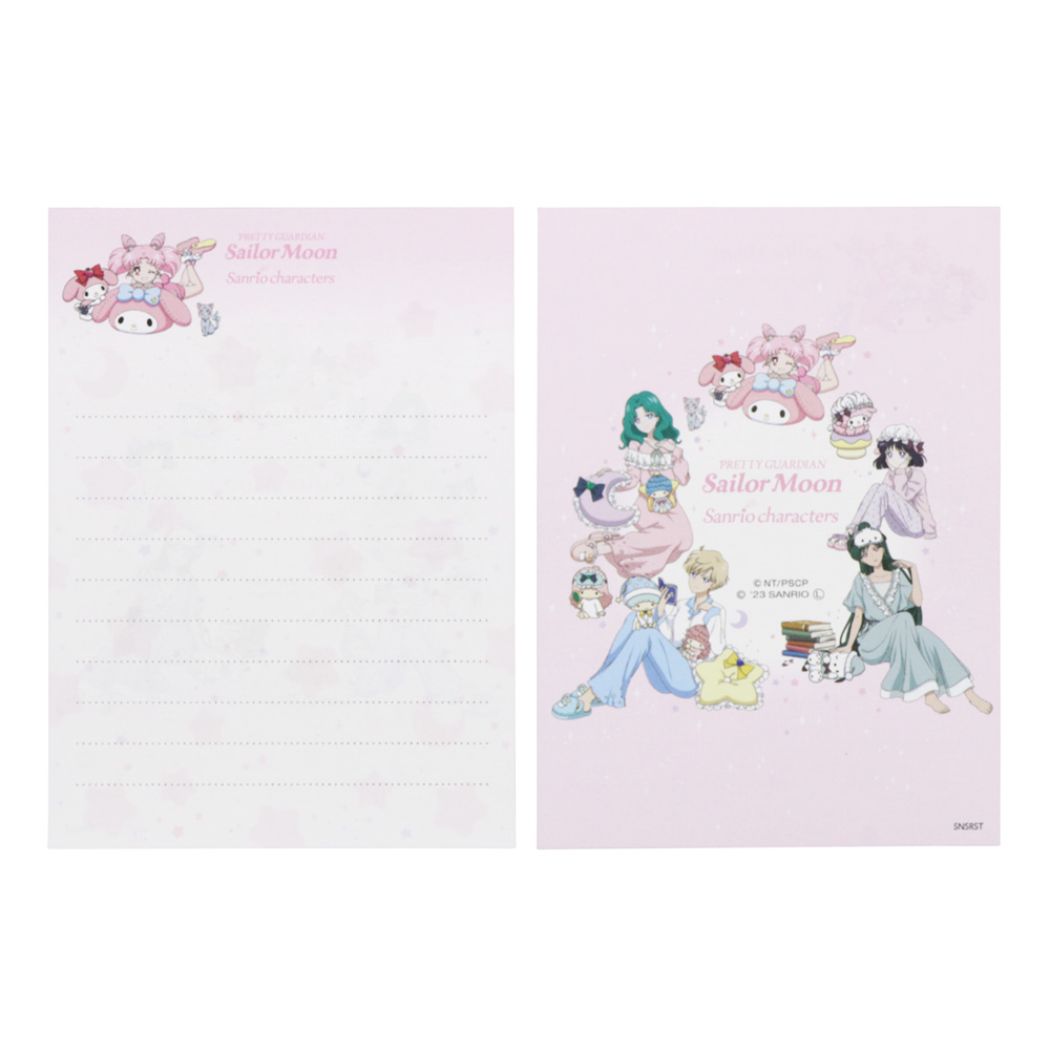 美少女戦士セーラームーンxサンリオキャラクターズ ミニレターセット サンリオ レターセット キャラクター B