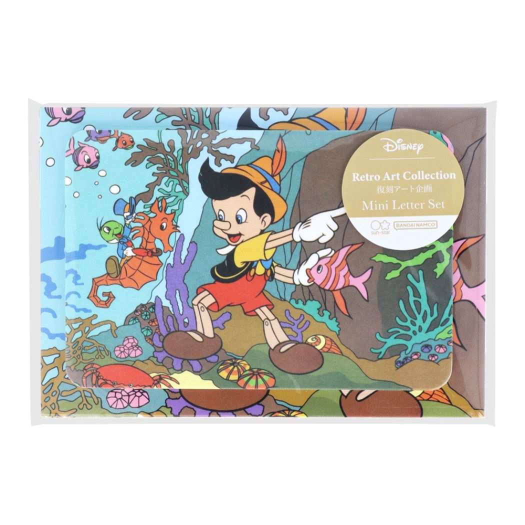 ピノキオ グッズ 手紙セット ディズニー キャラクター ミニレターセット 手渡し手紙セット