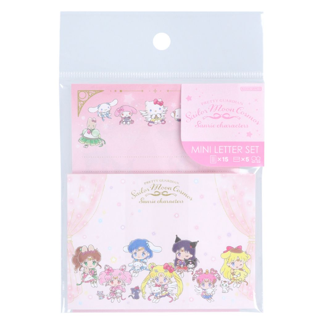 セーラームーン アニメキャラクター レターセット ミニレターセット cosmosA