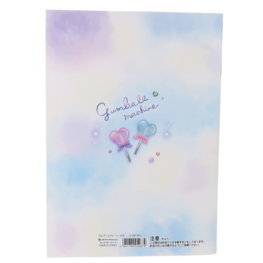 英語ノート B5 英習帳 13段 ガムボールマシーン 新入学新学期準備 ステッドファスト かわいい プレゼント 男の子 女の子 ギフト