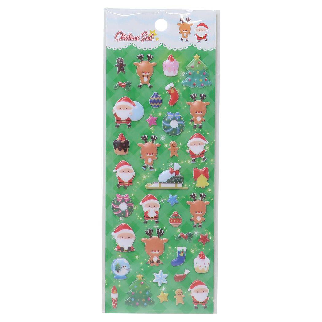 シールシート クリスマスシール starlight tree