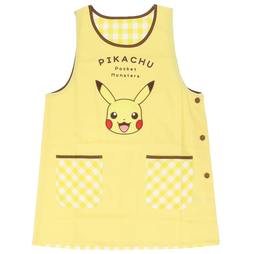 ポケットモンスター グッズ レディースエプロン ポケモン キャラクター 大人用エプロン