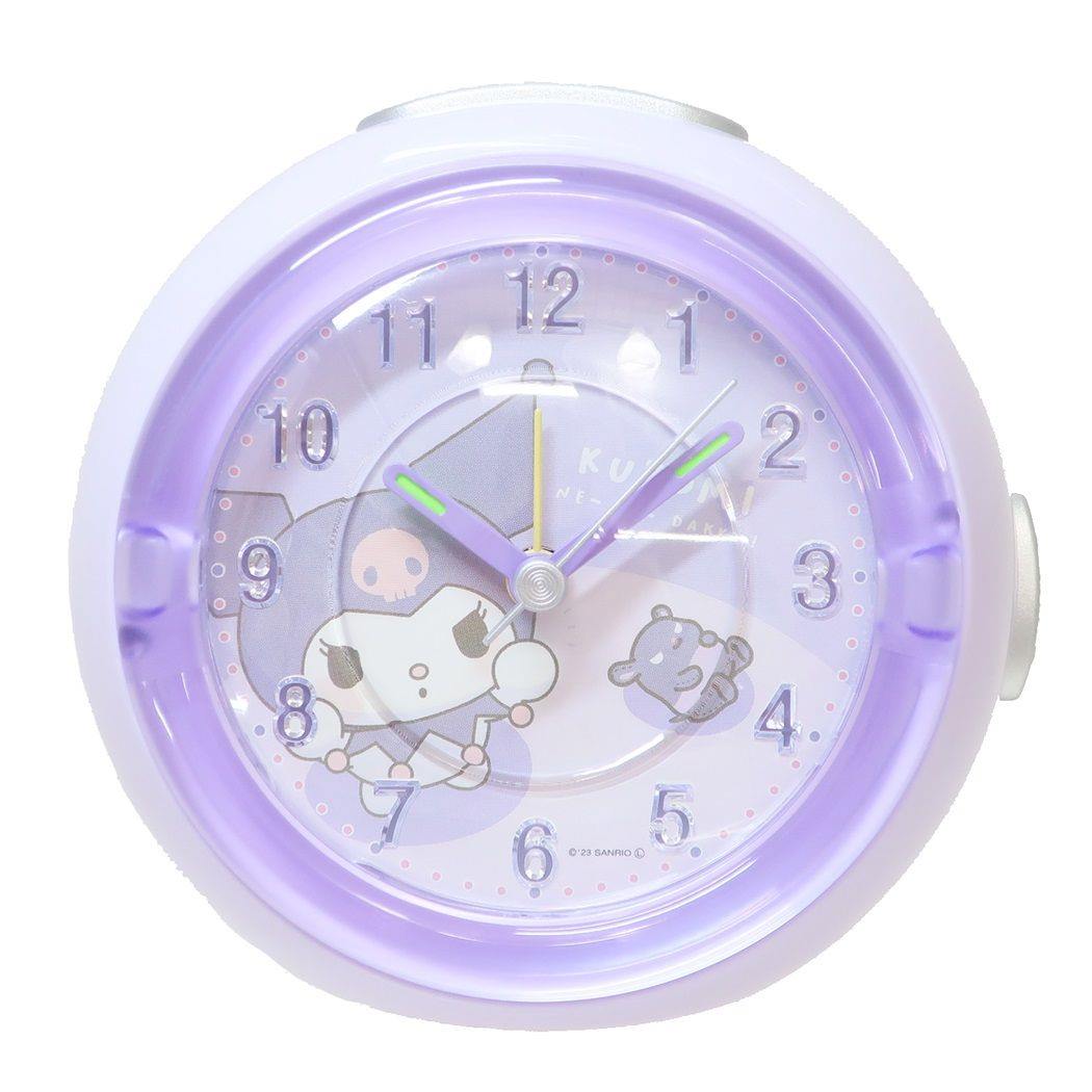 クロミ 目覚まし時計 ねぇねぇ抱っこ!LEDクロック サンリオ 山野紙業