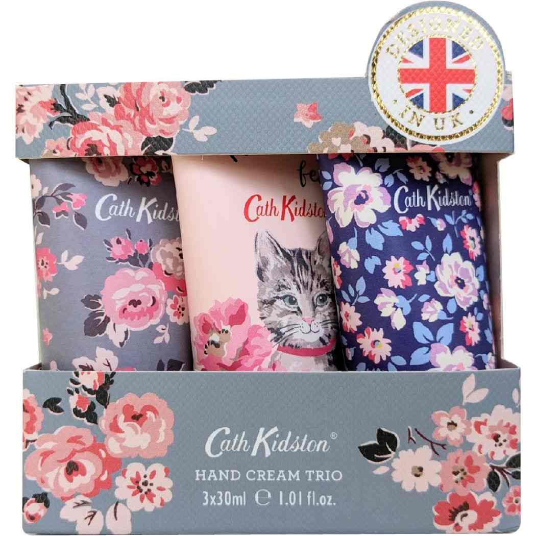 コスメ雑貨 キャスキッドソン ハンドクリームトリオ キャット&フラワー Cath Kidston 東京堂