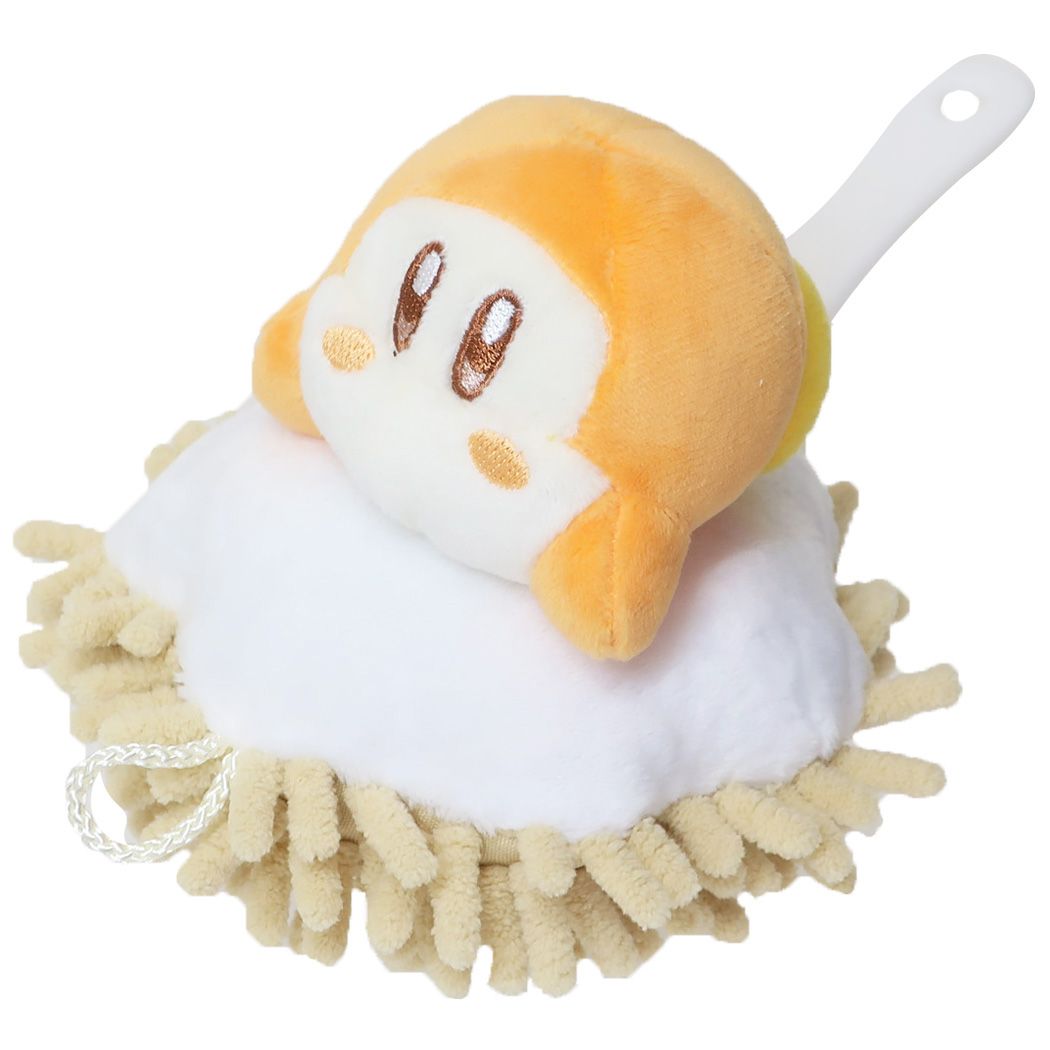星のカービィ グッズ 掃除用品 キャラクター マスコット付きハンディモップ ワドルディ