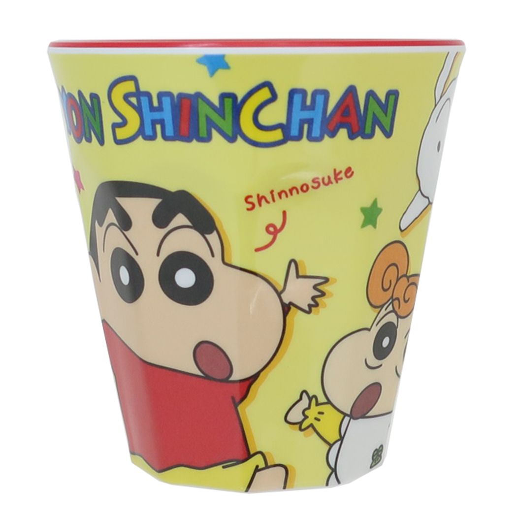 クレヨンしんちゃん メラミンコップ メラミンカップ みんなと一緒