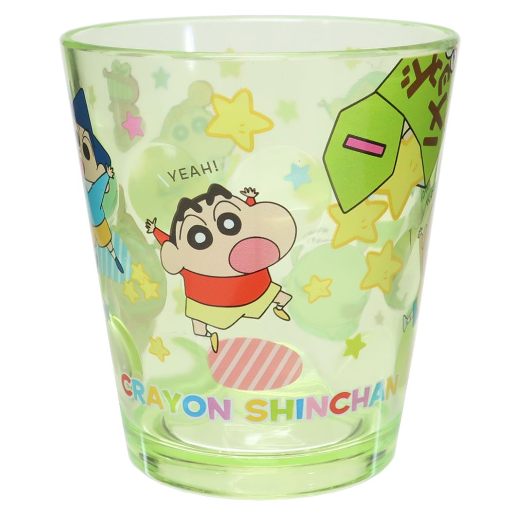 クレヨンしんちゃん ドットタンブラー プラコップ チョコビシャワー アニメキャラクター