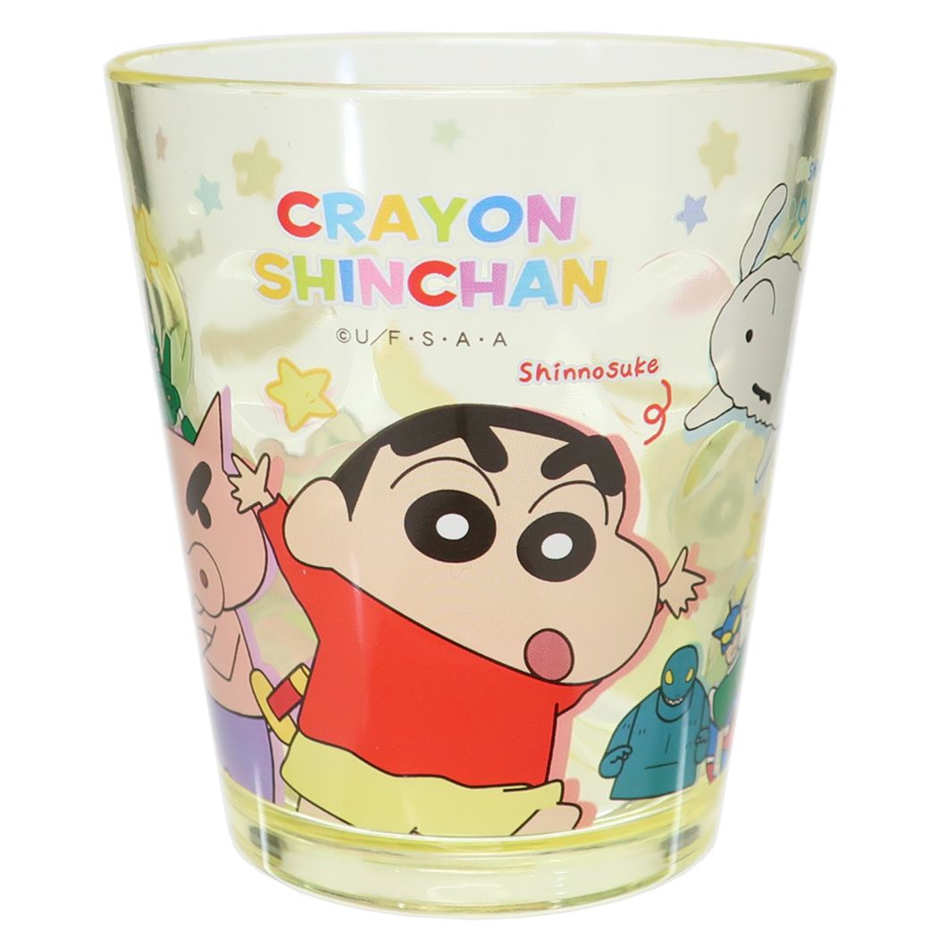 クレヨンしんちゃん グッズ プラコップ アニメキャラクター ドットタンブラー
