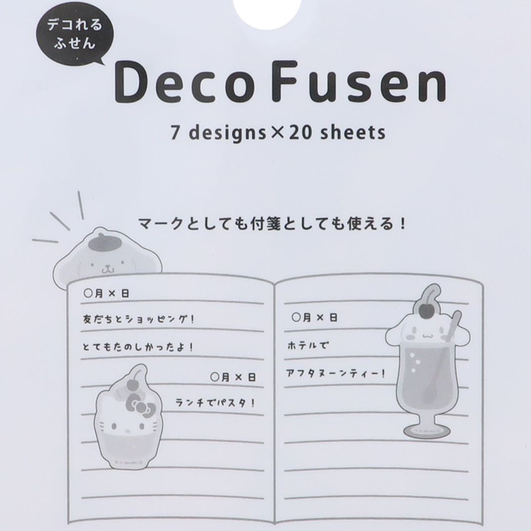 付箋 サンリオキャラクターズ Deco付箋 サンリオ パステル