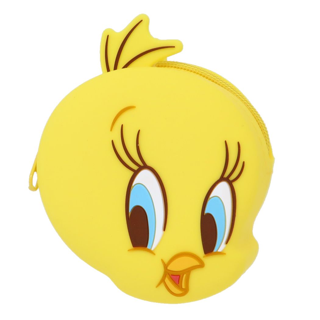ルーニーテューンズ ミニポーチ シリコンミニポーチ トゥイーティー LOONEY TUNES ティーズファクトリー