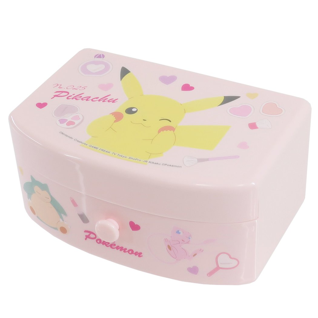 ポケットモンスター グッズ アクセサリーケース キャラクター 引き出し付き ジュエリーボックス Heart Cosme ポケモン プレゼント