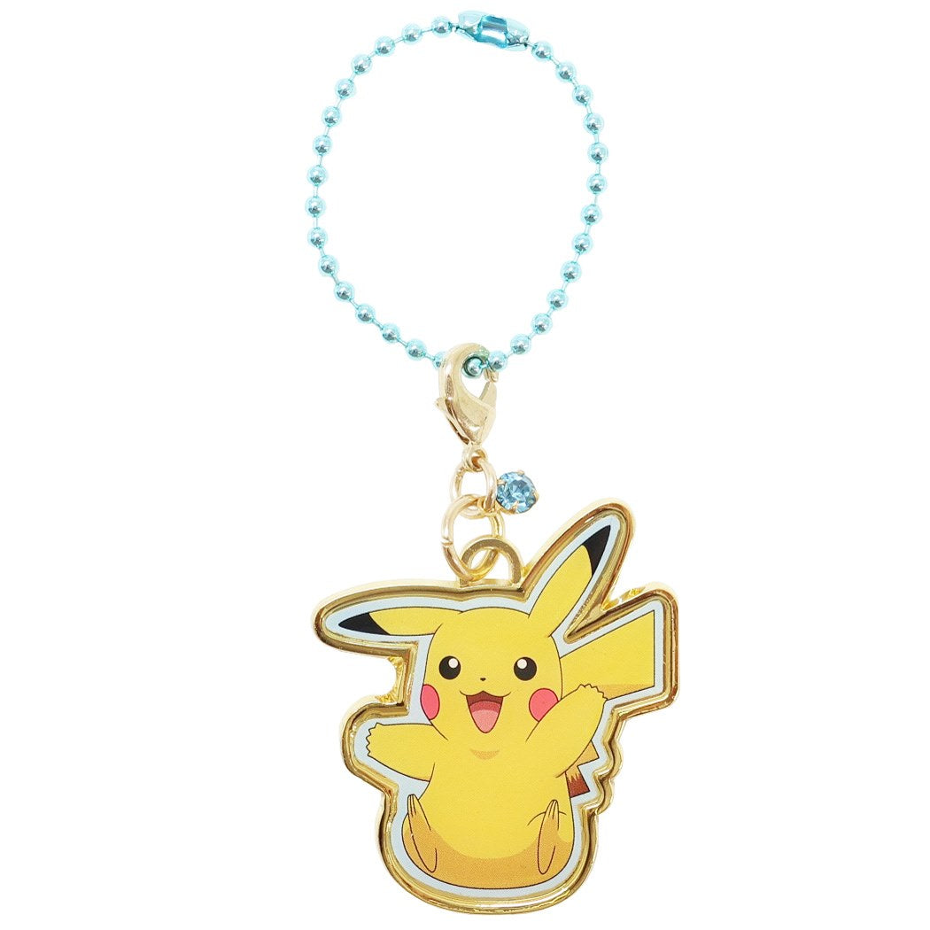ポケットモンスター ポケモン キャラクター キーチェーン 誕生石カラーキーホルダー 3月 アクアマリン ピカチュウ プレゼント 男の子