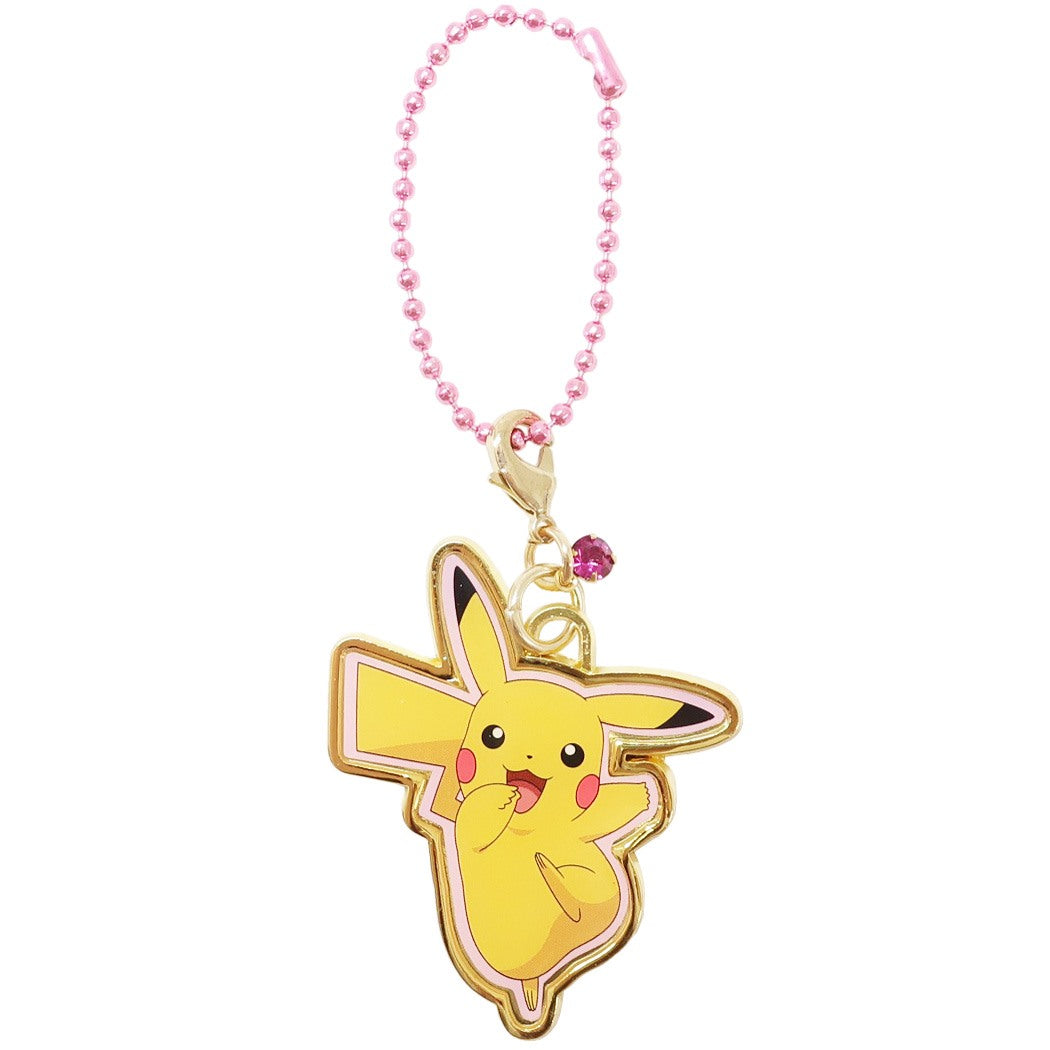 ポケットモンスター 誕生石カラーキーホルダー ポケモン キーチェーン キャラクター 7月 ルビー ピカチュウ プレゼント 男の子 女の