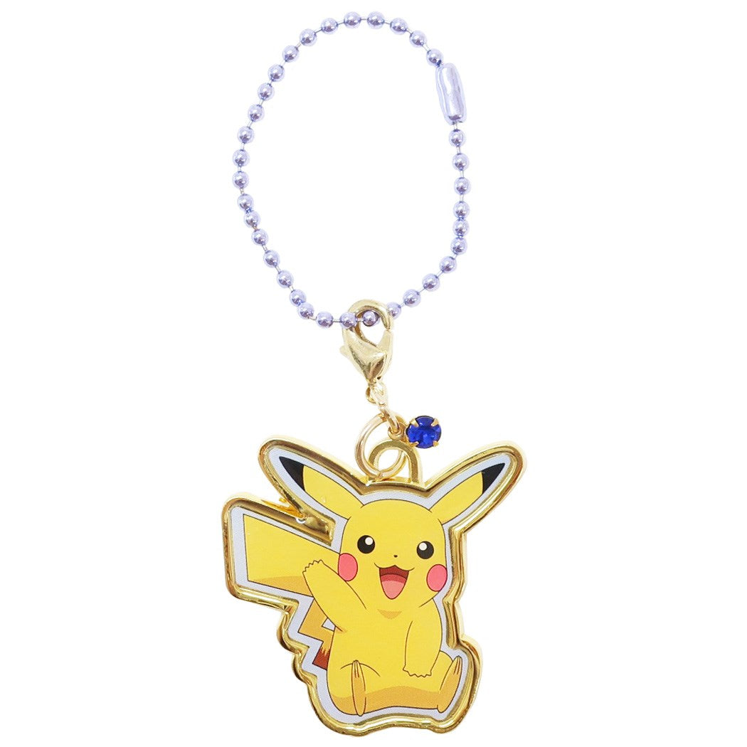 ポケットモンスター キーチェーン 誕生石カラーキーホルダー 9月 サファイア ピカチュウ ポケモン ティーズファクトリー プレゼント