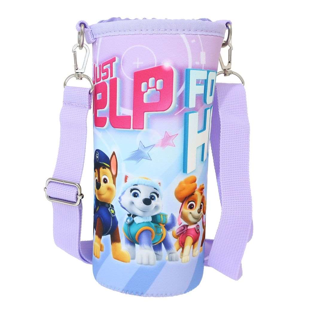 ボトルホルダー パウパトロール ペットボトルホルダー ティーズファクトリー パープル
