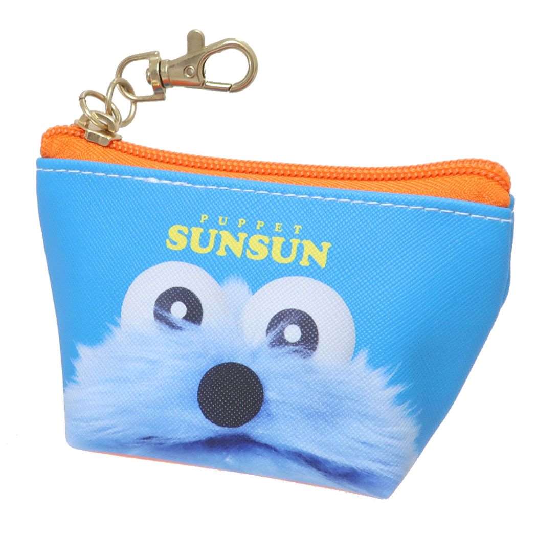 三角ミニポーチ パペットスンスン ミニポーチ PUPPET SUNSUN ティーズファクトリー アップ