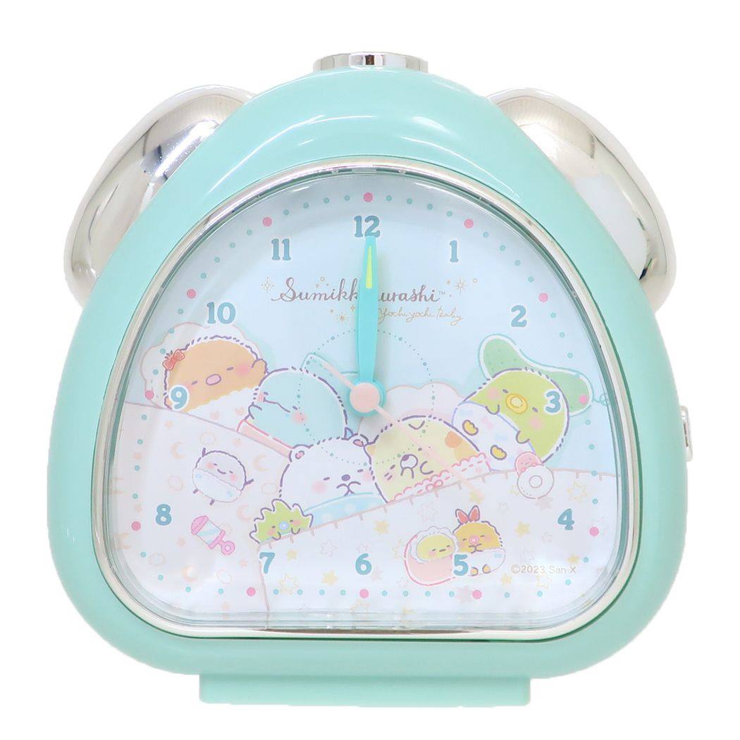 すみっコぐらし グッズ 目覚まし時計 サンエックス キャラクター おむすびクロック