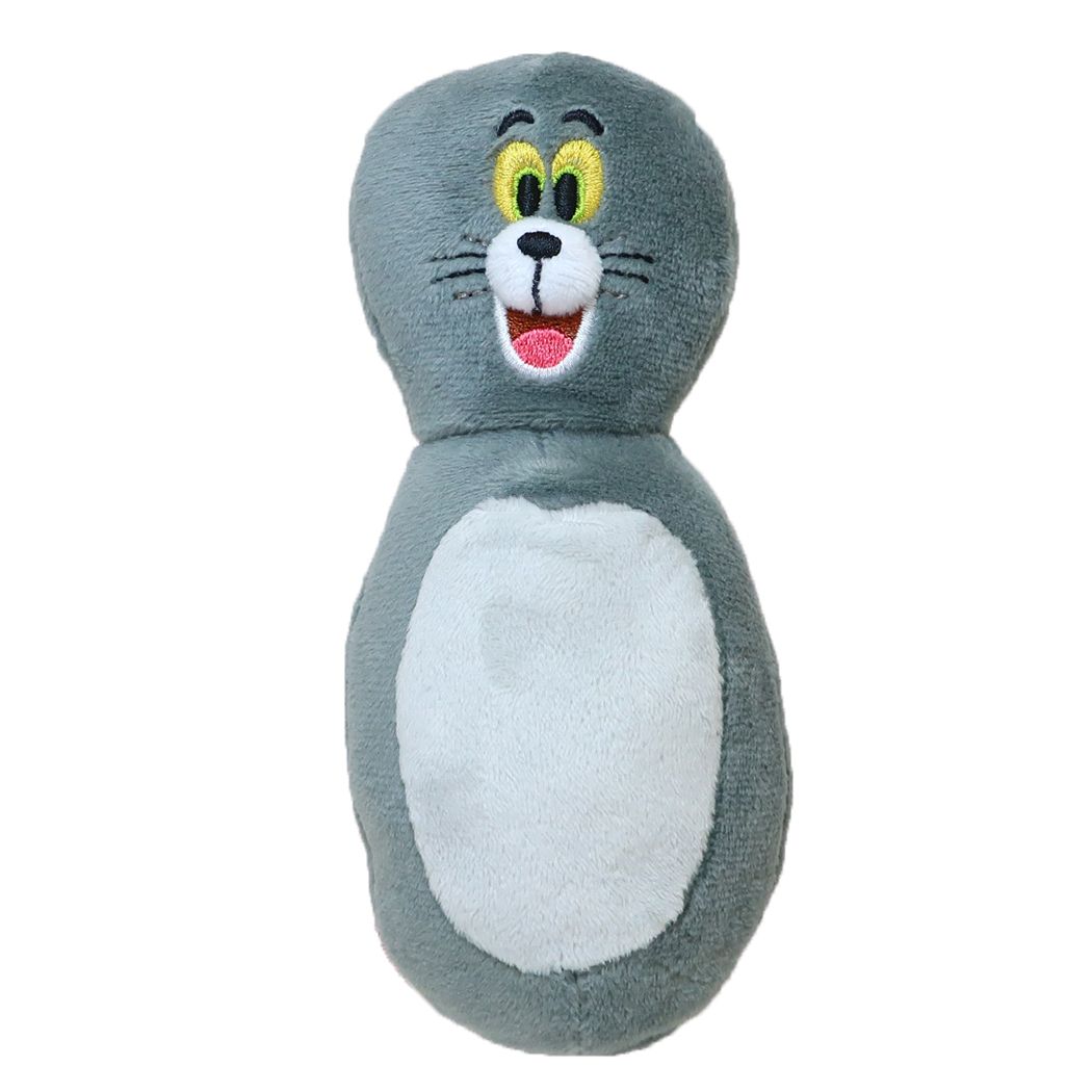 トムとジェリー グッズ ぬいぐるみ キャラクター おすわりマスコット トム ボーリングピン