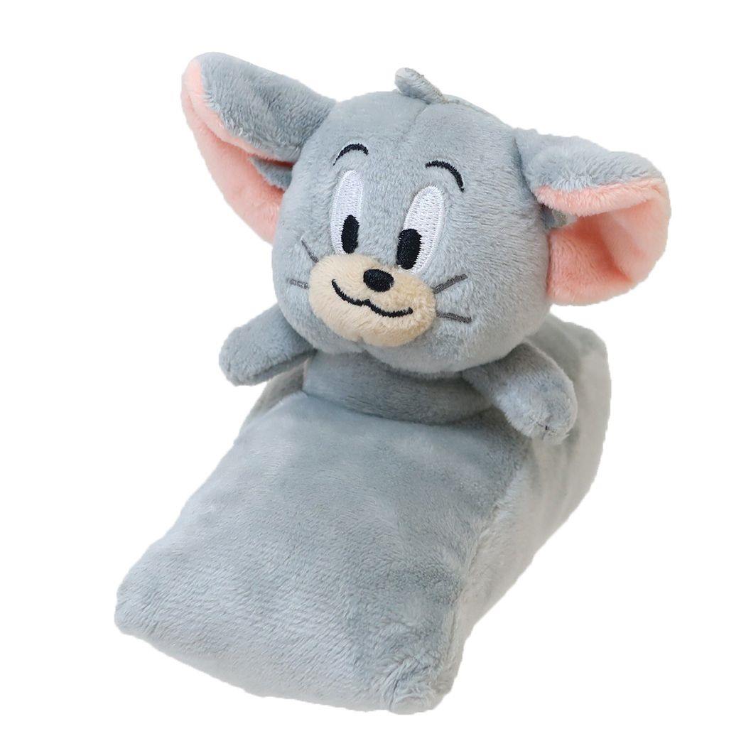 トムとジェリー ワーナーブラザース キャラクター ぬいぐるみ おすわりマスコット タフィー チーズまるのみ